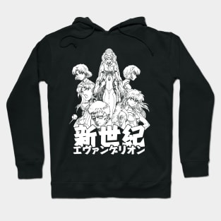 EVA CREW (white) Hoodie